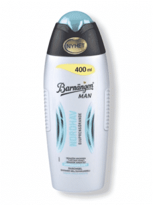 Barnängen Man shower gel bottle on a white background