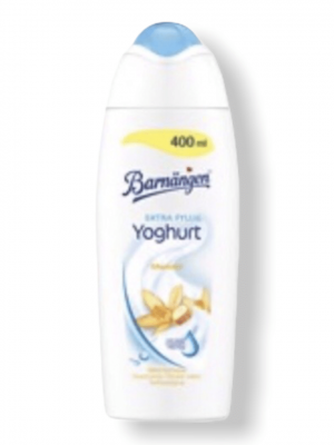 Barnizon Yoghurt bottle on a white background