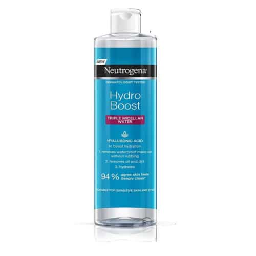Neutrogena Hydro Boost bottle on a white background