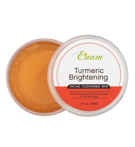 Turmeric Brightening Facial Cleansing Bar ! Enam
