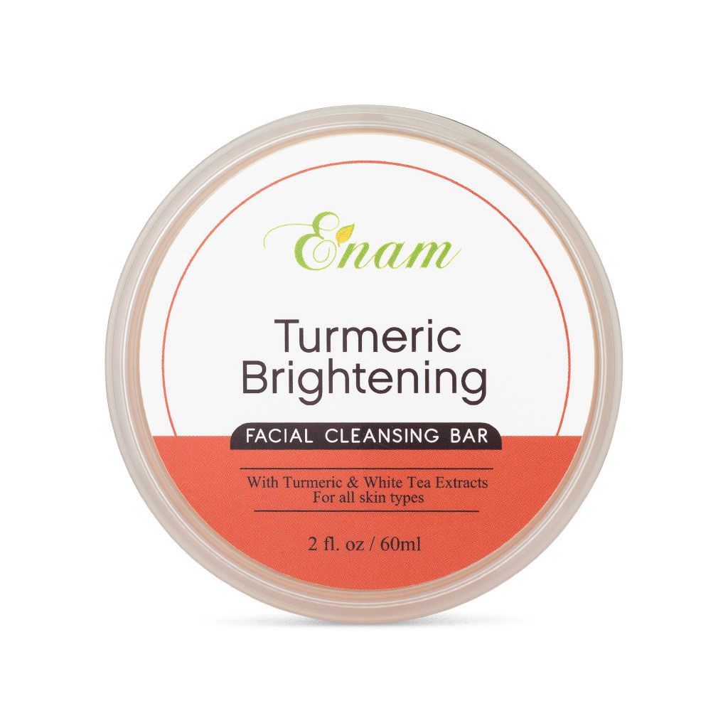 Turmeric Brightening Facial Cleansing Bar ! Enam